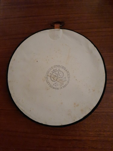 Vintage 1970s Wall Plaque Ceramic Pot Lid Style Canaletto Entrance Canal Grande - Picture 6 of 7