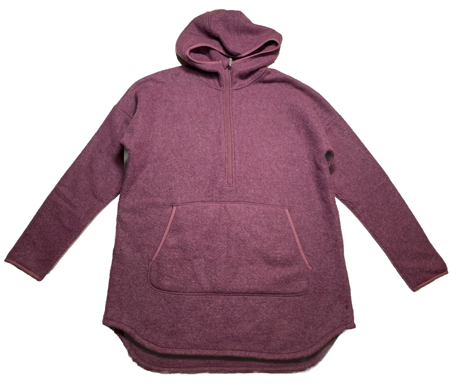 smartwool hudson trail fleece poncho wool blend 