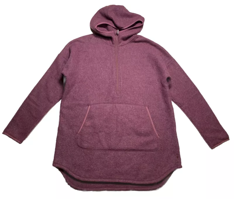 smartwool hudson trail fleece poncho wool blend 