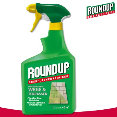 Roundup 1l Oberflächenreiniger Wege & Terassen Spray anwendungsfertig