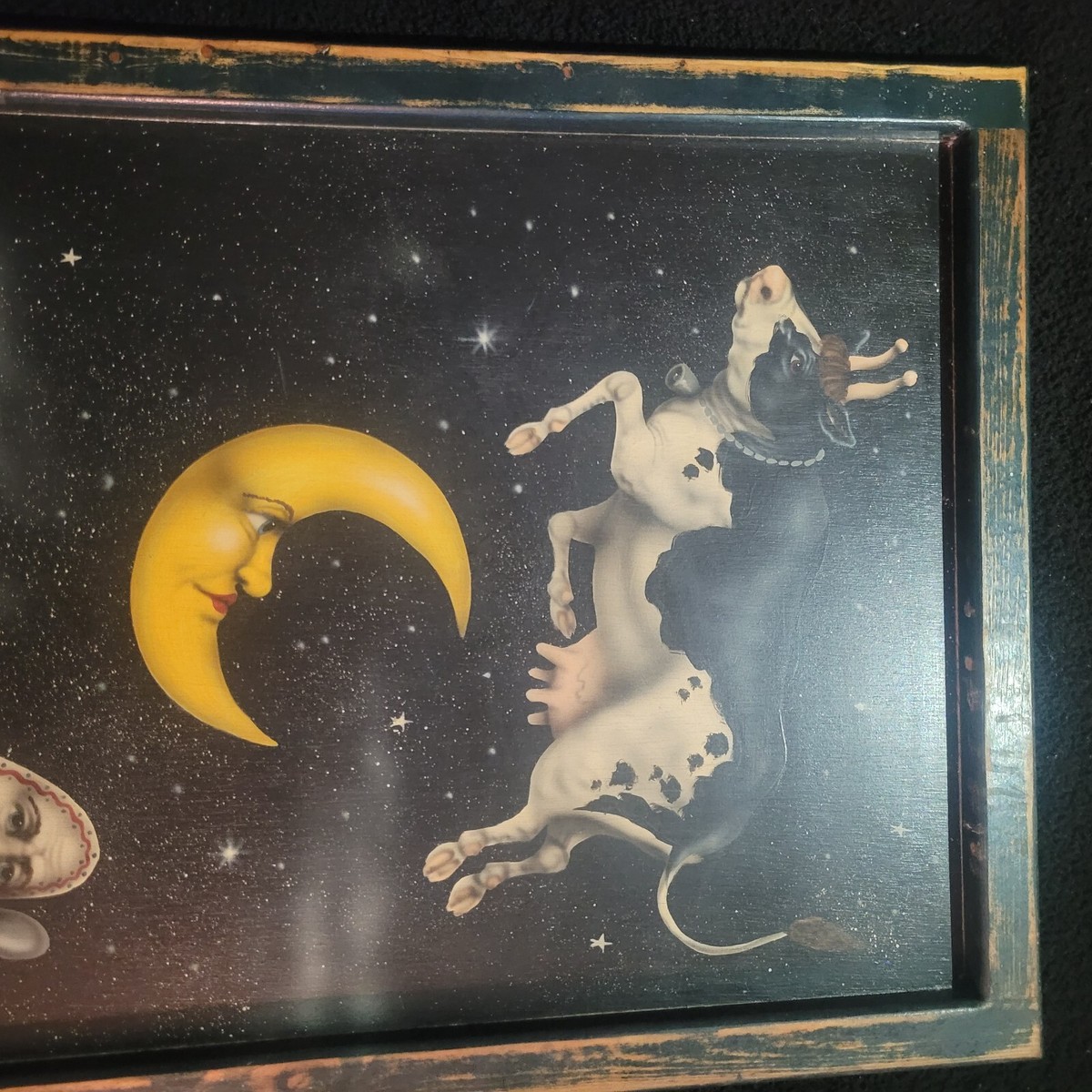 絵画。原画【A bear angel holds the moon】 【公式通販】