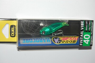 yo zuri duel hardcore fintail vibe 40  1 5/8'' 1/8oz greenish  f1080-ltkb