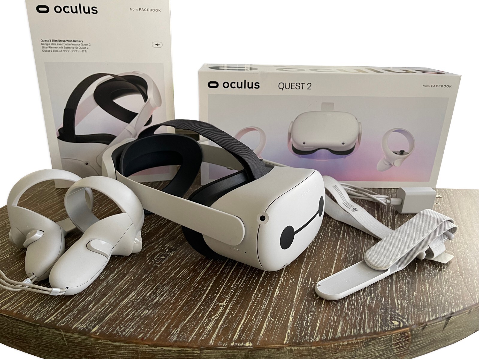 Oculus Quest 2 128GB +Eliteストラップ（バッテリー付）-