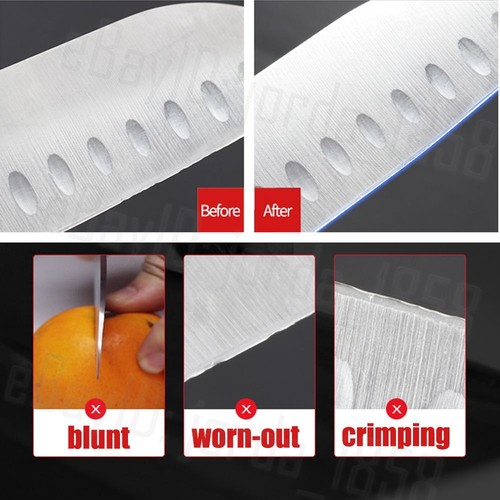 Dual Whetstone Waterstone Knife Sharpening Water Wet Stone Sharpener 1000&6000 - Picture 8 of 12