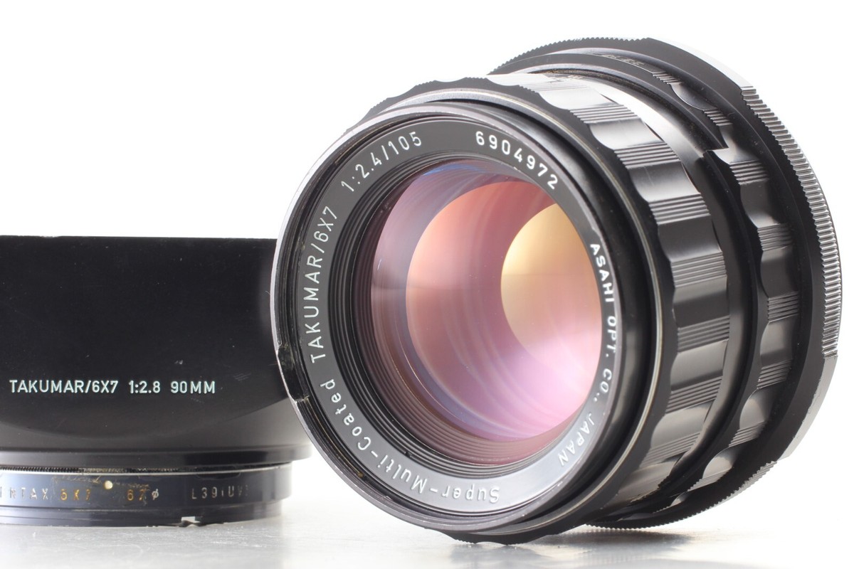ペンタックス S-M-C Takumar 6x7 105mm f/2.4 NEAR MINT ] Pentax SMC Takumar 6x7 105mm f/2.4 Standard Lens