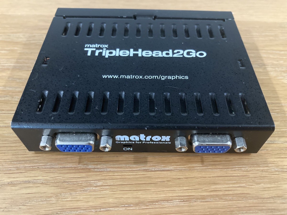 Matrox TripleHead2Go T2G-A3AF Multi Display VGA | eBay