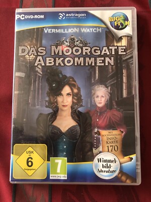 Vermillion Watch: Das Moorgate Abkommen - Wimmelbildspiel PC NW (K11/2) BigFish