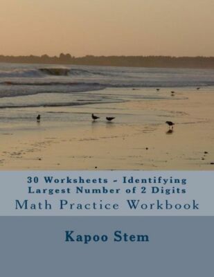 30 Worksheets - Identifying Largest Number Of 2 Digits: Math Practice Workbook