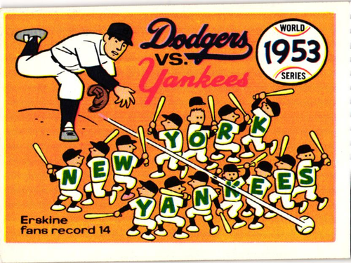 1970 Fleer Laughlin World Series (1903-1969) Blue / U Pick Cards / Mid Grade - Bild 48 von 64