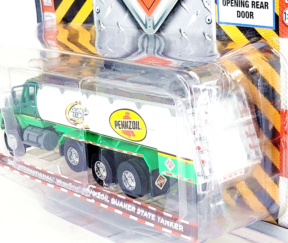 Greenlight SD TRUCKS 2017 International Workstar Tanker Pennzoil Green Chase Foto 4 de 4