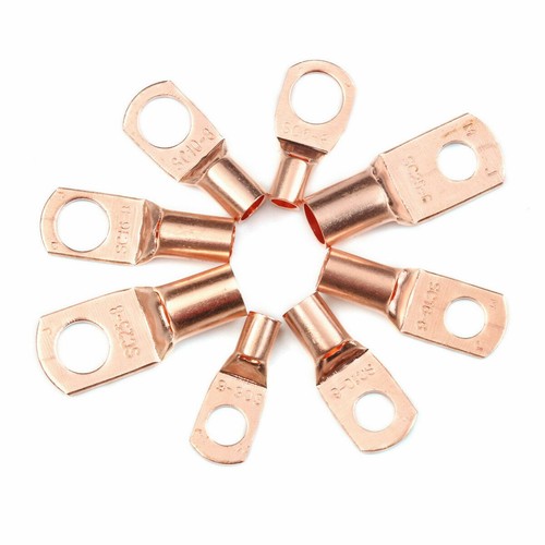 Copper Wire Ring Terminal Crimp Battery Welding Cable Lug Connectors Electrical - Picture 11 of 16
