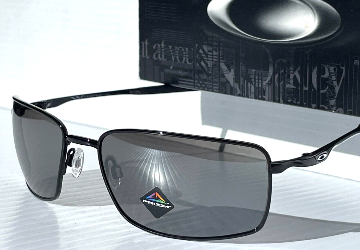 NEW Oakley SQUARE WIRE Shiny Black PRIZM Black 60mm Lens