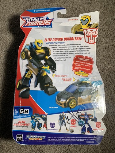 Hasbro Transformers Animated Eliteguard Bumblee Action Figure Mint in Sealed Box - 第 2/2 張圖片