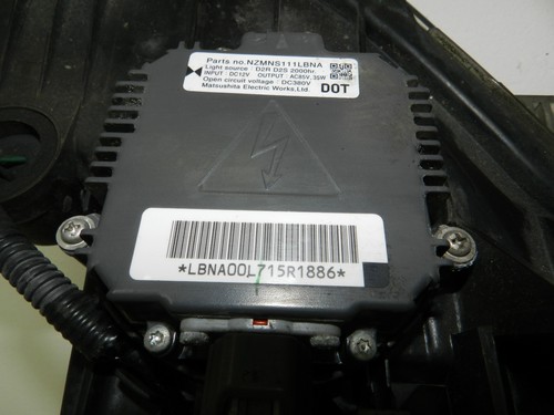 NISSAN 350Z 06-09 PASSENGER SIDE FACELIFT XENON HEADLIGHT COMPLETE LEFT REF718 - Picture 8 of 11