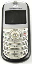 Motorola C series C139 - Black and Silver  TracFone  Cellular Phone