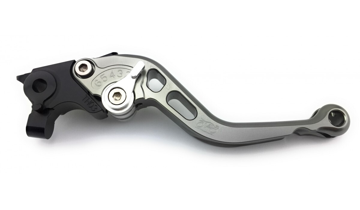 Leviers de frein CNC courts titane pour rouler en Moto Guzzi California 1400 - 3