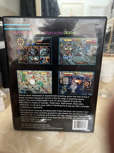 King Of The Monsters Neo Geo versión EE. UU. - Imagen 2 de 9