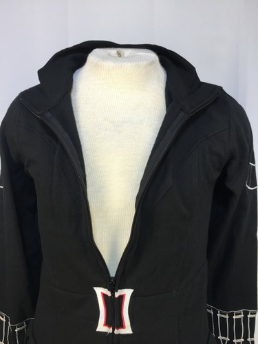 Marvel Black Widow HER UNIVERSE Black Zip-Up Sweatshirt Officially Licensed - Picture 4 of 32
