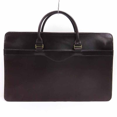 White House Cox Zip Briefcase Business Bag Bridle Leather White House Cox Zip Briefcase Business Bag Bridle Leather