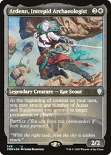 1x Ardenn, Intrepid Archaeologist (Foil Etched) - NM - Commander Legends - mtg