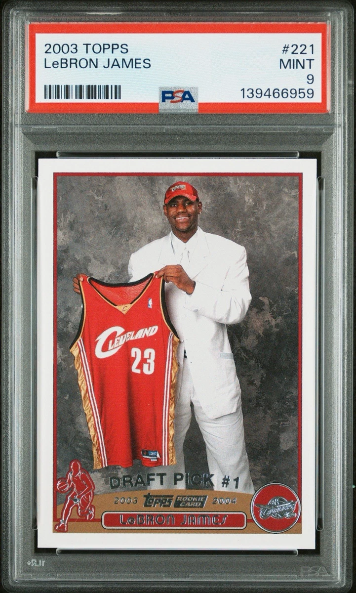 LeBron James Professional Sports Authenticator (PSA) Basketball