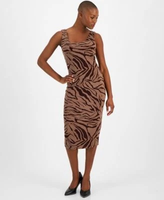 Bar III Petite Cheetah-Print Bodycon M 194136809023 44 NO CUP RT $34.5
