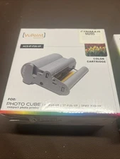 NEW Sealed VuPoint Solutions ACS-IP-P20-VP Color Cartride for Photo Cube Printer