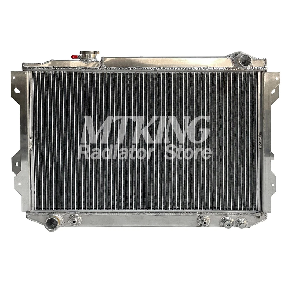 1424 Aluminum Radiator for 1989-1993 1992 1991 990 Mazda B2600 2.6 L4 G61315200S - Image 2 of 4