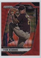 2025 Panini Prizm Ruby Wave Prizm Tyson Neighbors #246 8d2