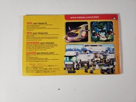 Lego SpongeBob SquarePants 3833 "The Krusty Krab" instruction manual only.