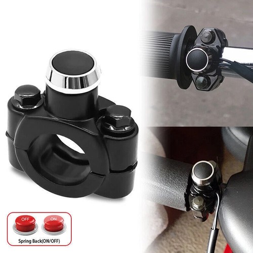 7/8" Aluminum Motorcycle ATV Horn Switch Momentary Button Electric Power Start * - Picture 6 of 12