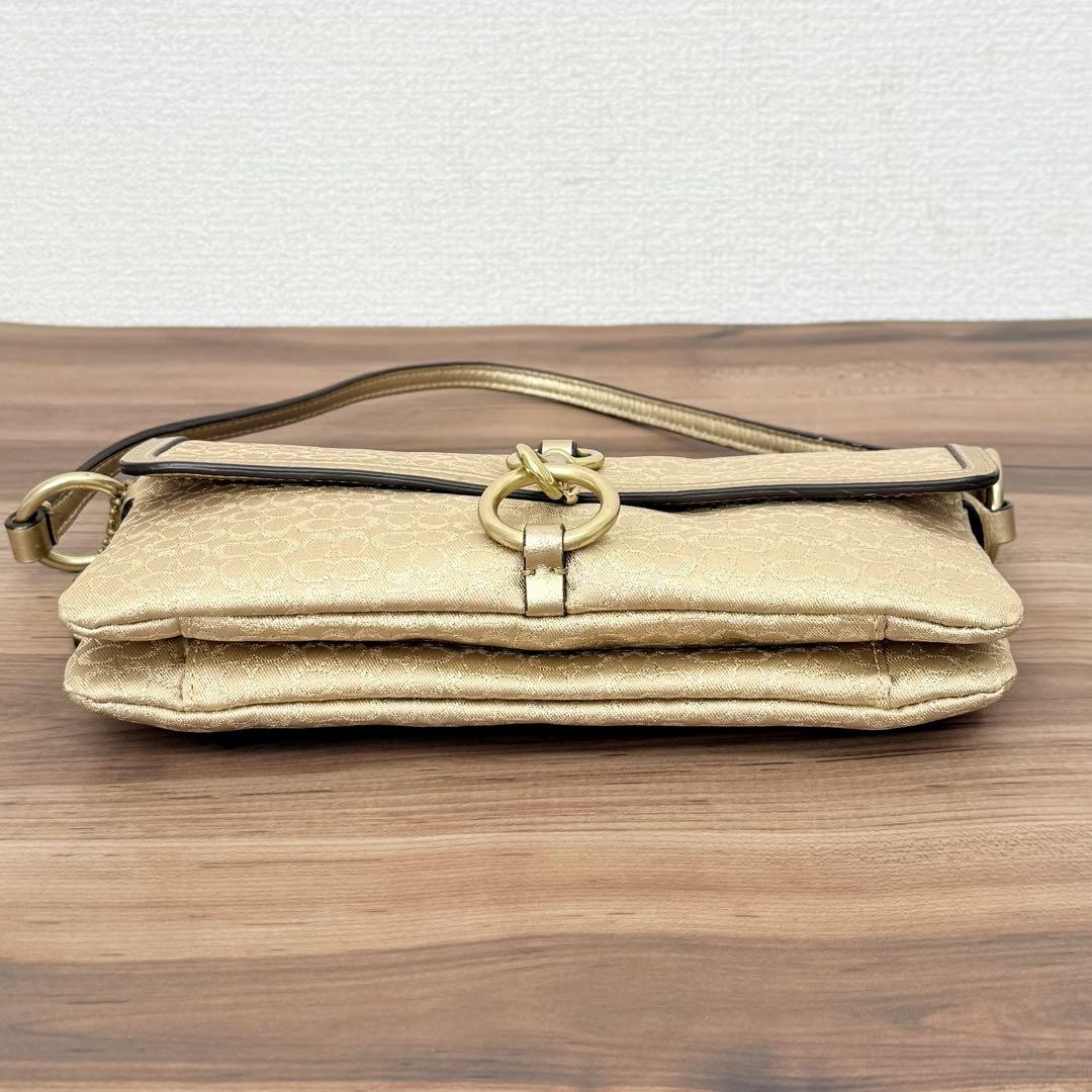 Coach Mni Signature Hook Demi Pouch F34 | eBay