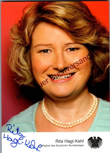 Signierte Postkarte Rita Hagl-Kehl /// parl. Staatssekretärin /// Autogr 271995 - Bild 1 von 5