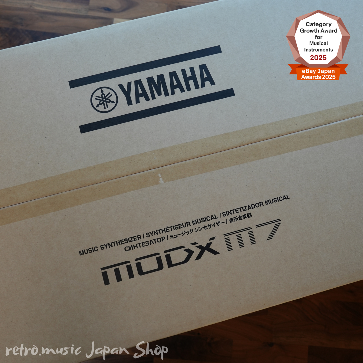 Yamaha MODX M7 Synthesizer 76-Key Workstation AWM2 FM-X Hybrid