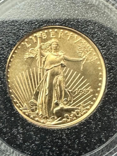 1/10 oz American Gold Eagle Coin $5 BU - 1997