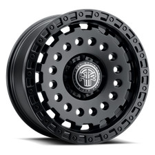Thret Offroad Wheels 702 Firewall 20x9.0 0 Satin Black 8x165.1 8x6.5 Qty 4