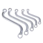 1Set /5pcs Wrench Set Auto Repair Tool Wrench Irregular Elbow