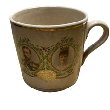 King George V 1911 Coronation Mug Presented By The Citizens Of Edinburgh
