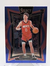 💥 2024-25 Panini Select - Concourse Reed Sheppard #68 Blue Rookie; Rockets