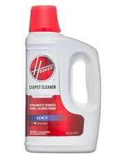 Hoover Oxy Carpet Cleaner Solution Fast-Acting Stain Remover Ocean Breeze Scent