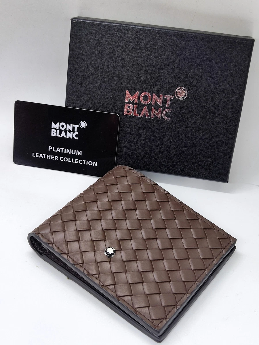Montblanc Brown Leather Wallets for Men for sale | eBay