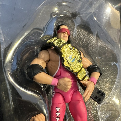 WWE Elite Legends Bret "HIT MAN" Hart Series 25 buone condizioni - Foto 5 di 6