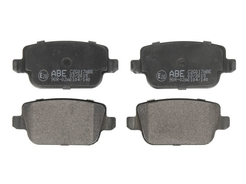 Plaquettes de frein ABE C2G017ABE anti-sifflement pour Ford Kuga I essence 2.5