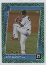 2021 Donruss Optic Rated Rookie Green Dragon Prizm 56/88 Sixto Sanchez #34 0u9w