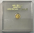 14 K Gold Mini American Eagle
