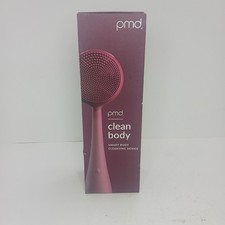 Pmd Clean Body Smart Body Cleansing Device With Silicone Brush Berry Nib Pmd Clean Body Smart Body Cleansing Device With Silicone Brush Berry Nib