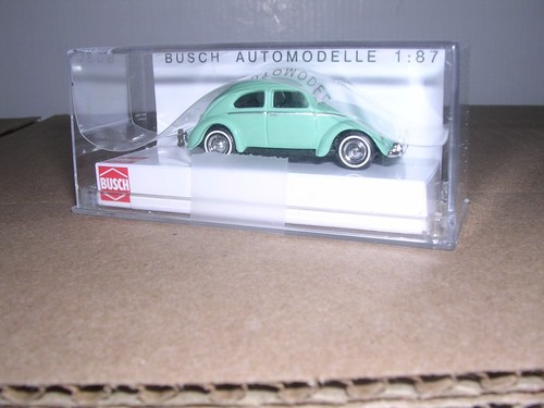 Busch #42761 1951 VW Volkswagen cupé "verde" con neumáticos H.O. 1:87 | Zustand: New