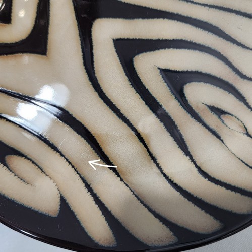 6 Home Kenia 8" Salatteller braun hellbraun Steinzeug Tier Safari Stammes Zebra - Bild 5 von 13