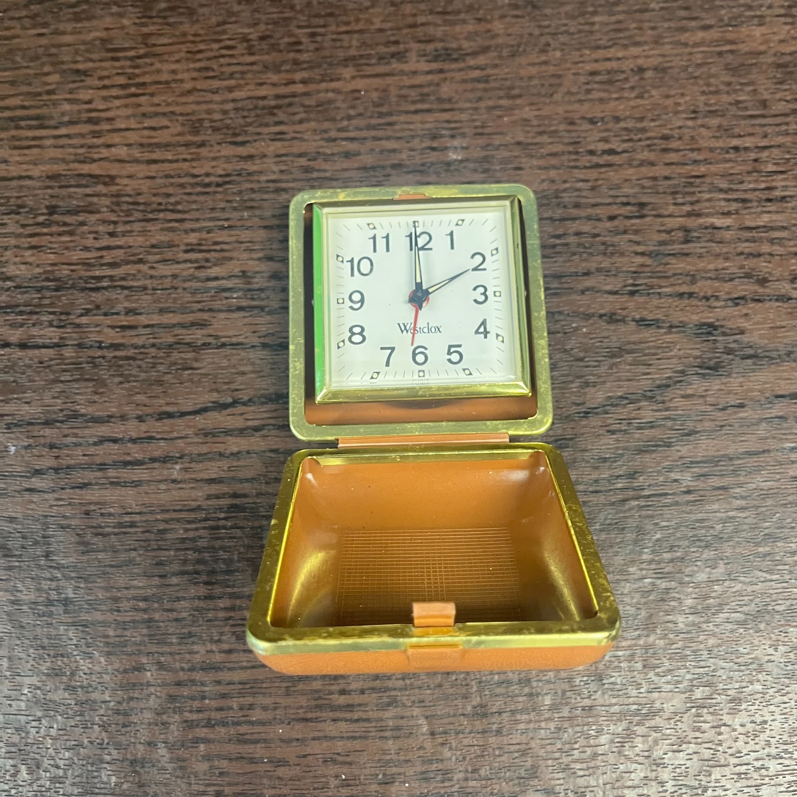Brass Case Square Face Vintage