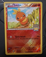 Pokemon Torchic City Championship 2014 Holo Stamped Promo Card 12/111